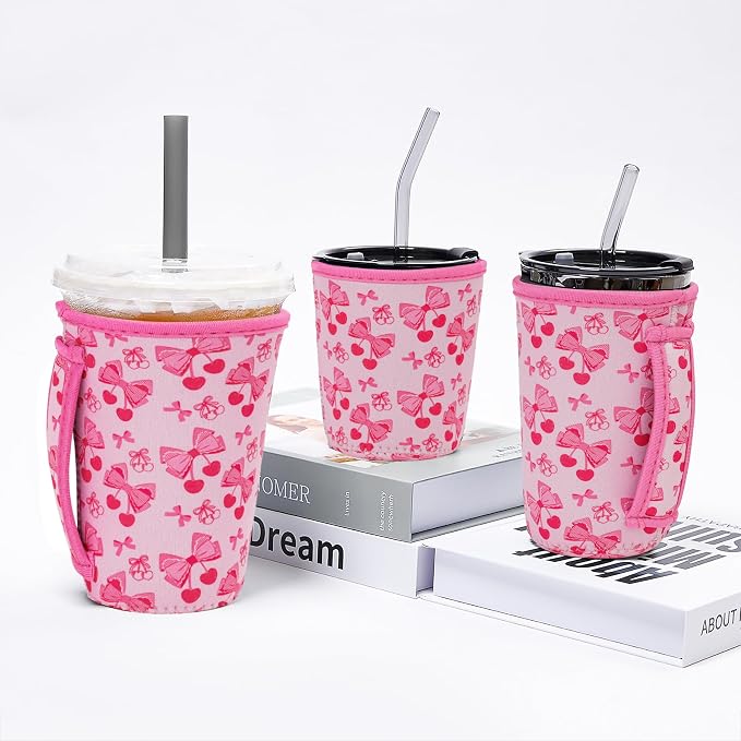 3 Pack Iced Coffee Sleeve Insulator Sleeves - Image 3
