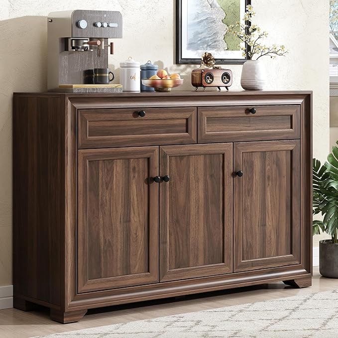 ONBRILL 48 Inches Sideboard Buffet Cabinet by ONBRILL