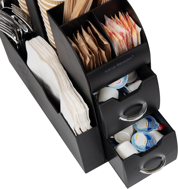 Mind Reader Single Serve Coffee Pod Drawer and Cup Condiment Set, 36 Pod - Image 5