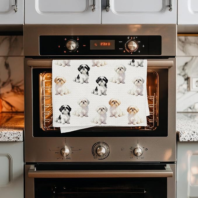 Shih Tzu Kitchen Towels, Dog Lover Gifts - Image 4