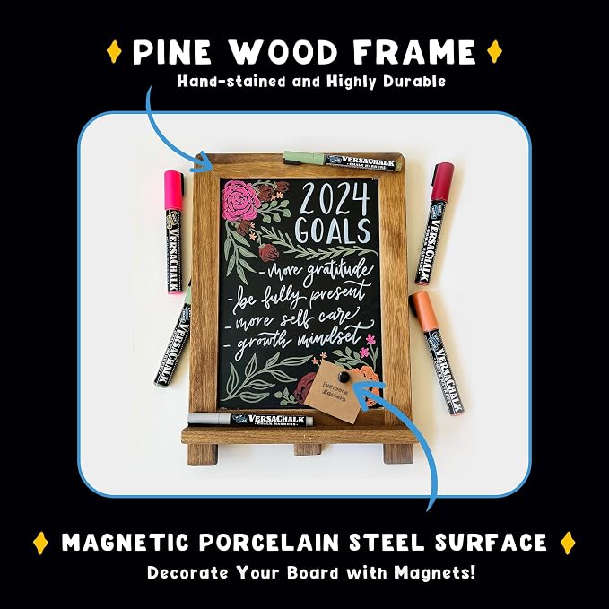 VersaChalk Kickstand Tabletop Chalkboard - Image 4