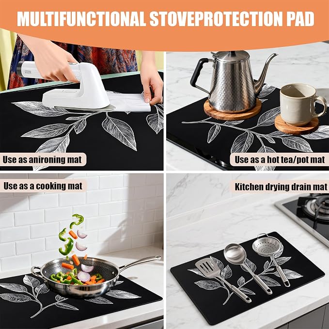 Anti-Slip Electric Stove Top Cover, Foldable Heat-Resistant Glass Stove Top - Image 3