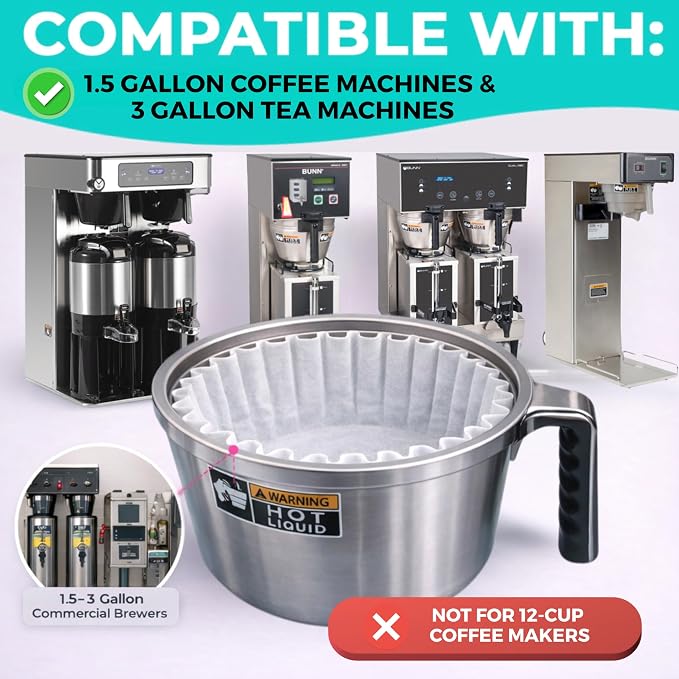 Katy’s Extra Large Commercial Coffee Filters - Image 2