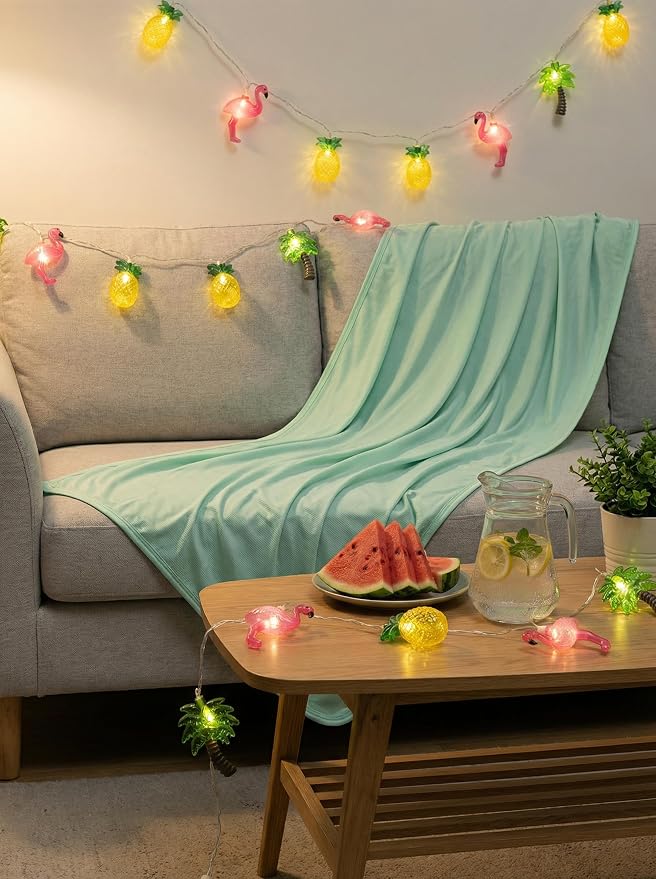 8.5Ft Summer Beach Hawaiian String Lights Outdoor - Image 7