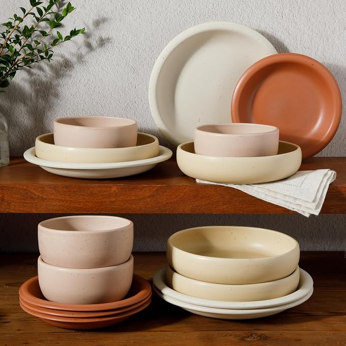 Bloomhouse - Two Time Oprah's Favorite Things Winner - Corsica Clay 16 Piece - Image 5