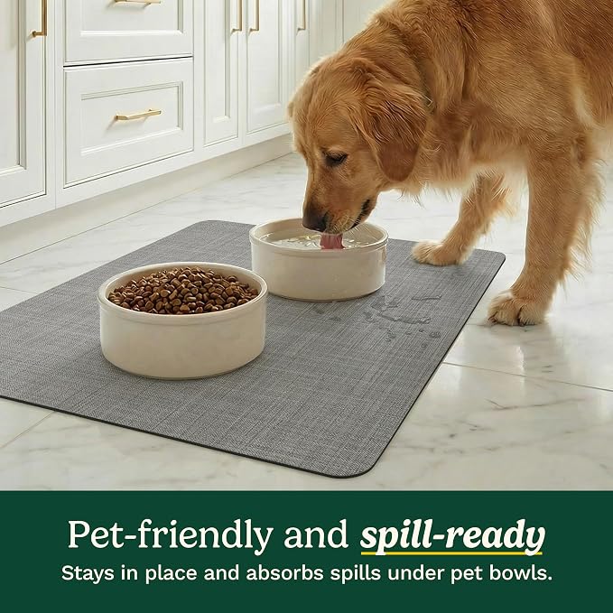 Cuisinart Coffee Mat for Countertop–Quick-Dry Absorbent Coffee Bar Mat for - Image 5