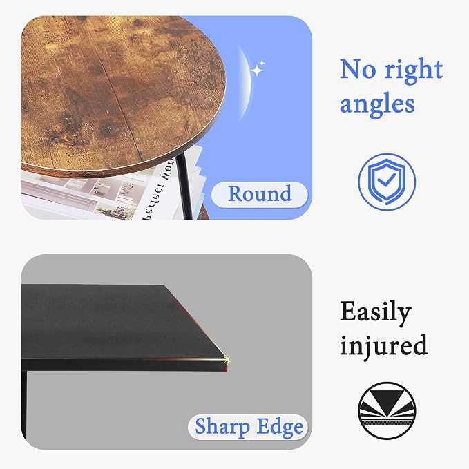 Small Round Side Table - Image 5