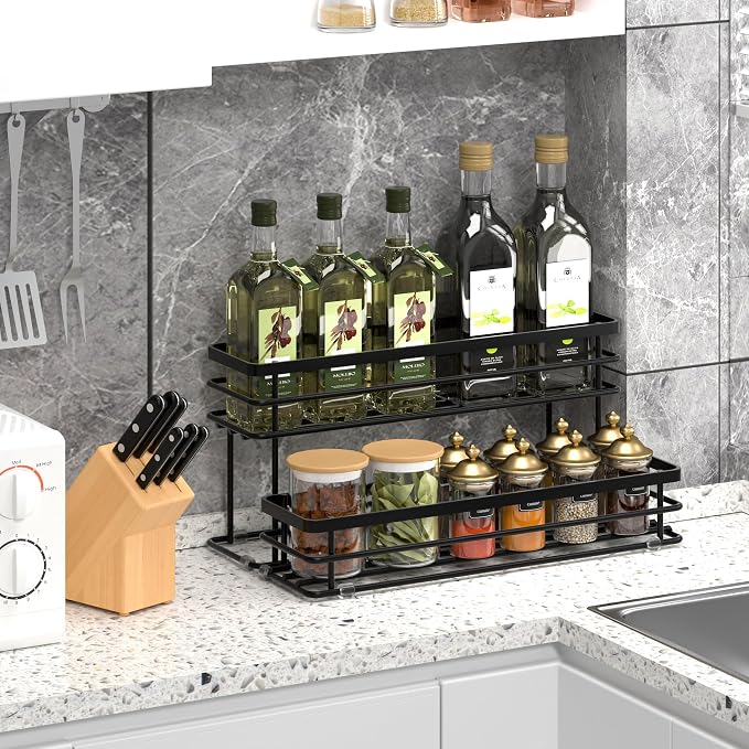 Coffee Syrup Rack Organizer, Syrup Bottle Holder Stand - Image 3