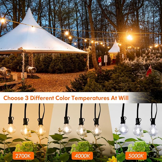 50FT Outdoor String Lights - Image 2