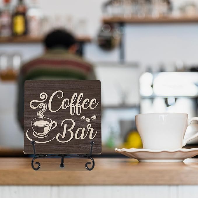 Coffee Bar Decor, Funny Coffee Signs - Image 6