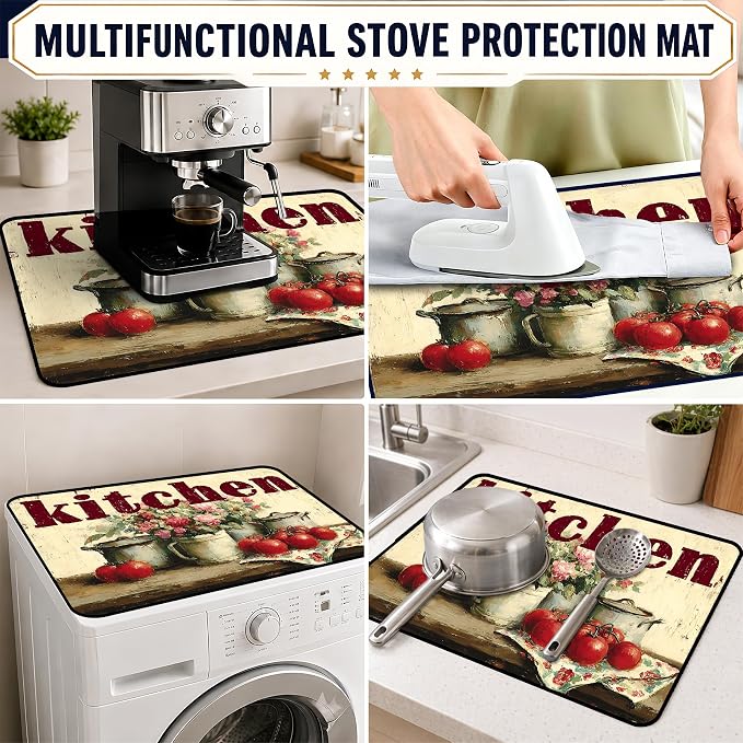 Multi-Design Stove Top Cover for Glass/Electric Stoves, 3-in-1 Counter - Image 6