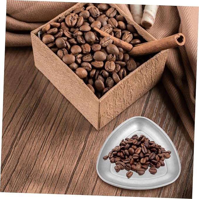 Vintage Coffee Bean Tray Portable Measuring Dish - Image 6