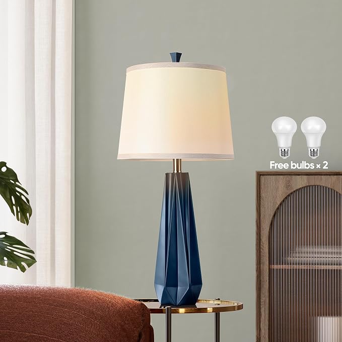 WIHTU 3 Color Temperature Table Lamps Set of 2, Beside Lamp - Image 2