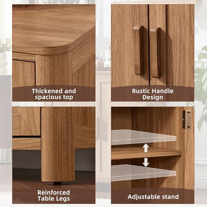Joaxswe Sideboard Buffet Cabinet - Image 9