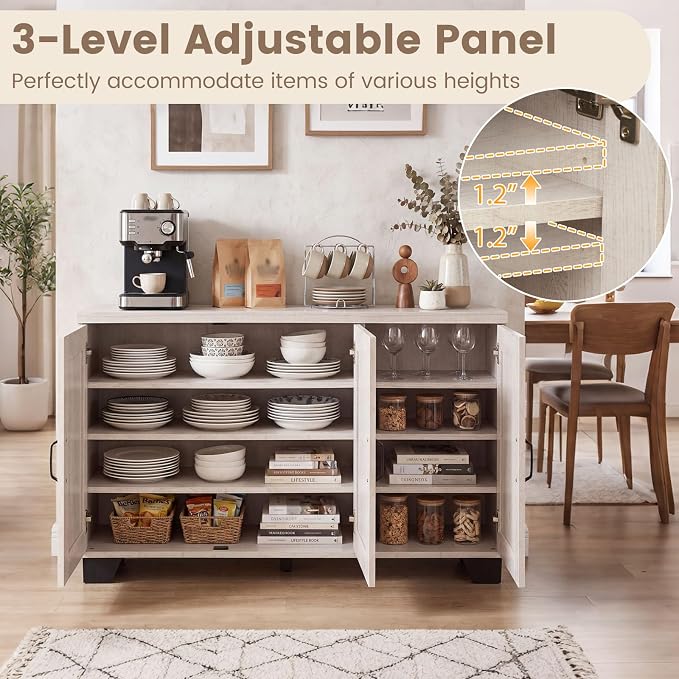 Giantex Sideboard Buffet Cabinet - Image 5