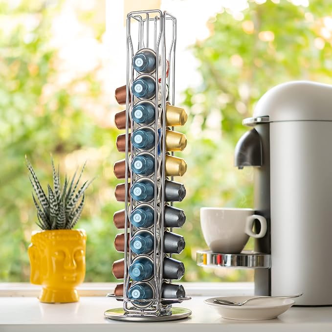 Mixpresso Capsule Spinning Carousel Holder I 360 Degree Rotatable Coffee - Image 6