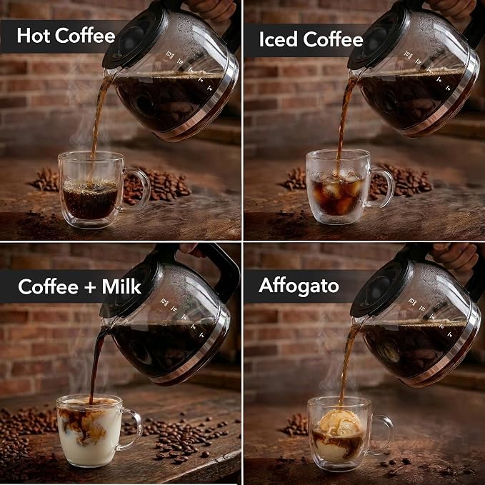 OVENTE 12-Cup Drip Coffee Maker - Image 5