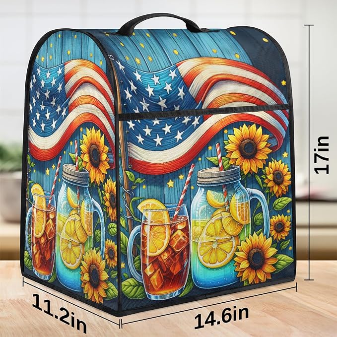 Summer Kitchen Aid Mixer Cover Compatible Stand Mixer Dust Cover | American - Image 3