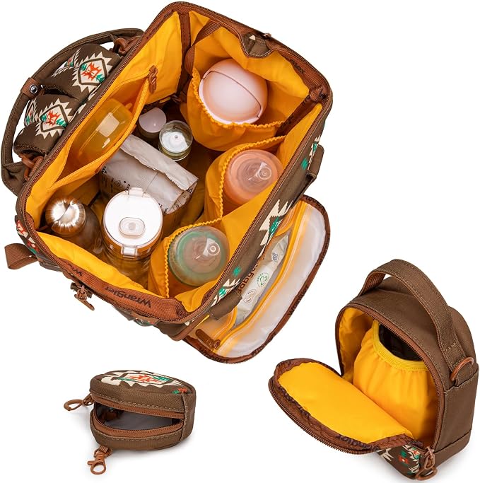 Montana West Wrangler Callie Diaper Bag Backpack - Image 3