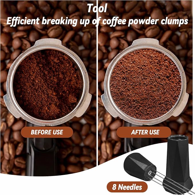 51mm Espresso Accessories Kit, Espresso Tamper Set, 51mm Spring Loaded - Image 3