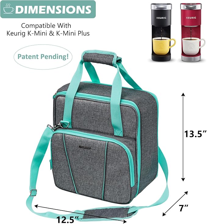 BAGSPRITE Coffee Maker Travel Bag Compatible - Image 2