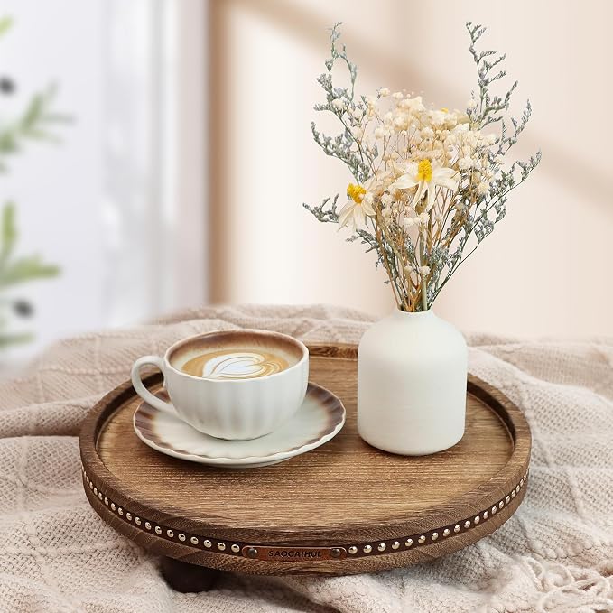 Decor Decorative Round Tray 11.81in - Image 3