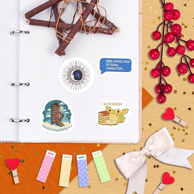 100Pcs Fantasy Book Stickers for Kindle Adult - Image 6