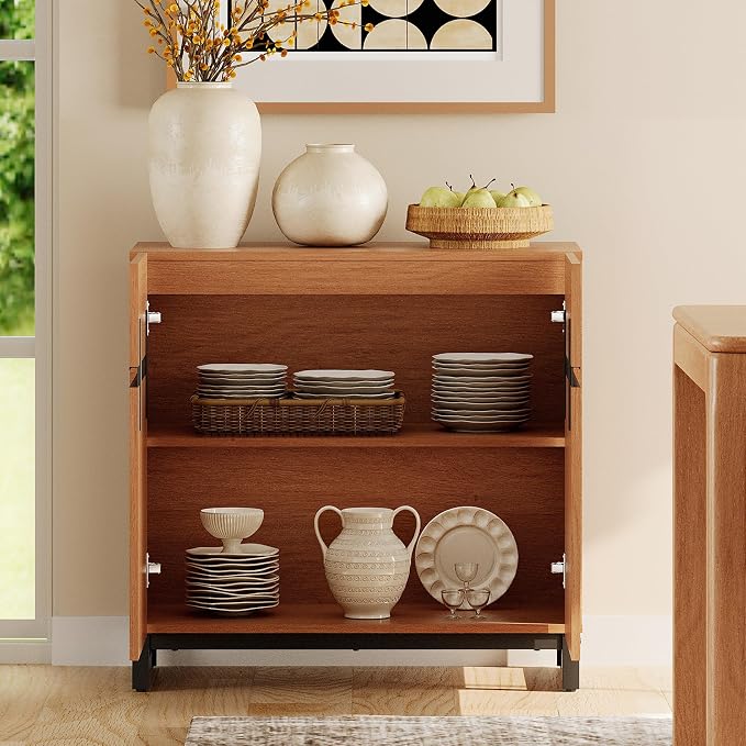 WAMPAT Sideboard Buffet Cabinets, Modern Sideboard - Image 4