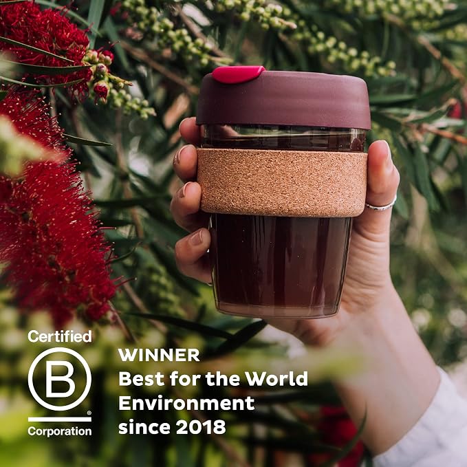 KeepCup Brew Cork, Reusable Glass Tumbler - Image 7