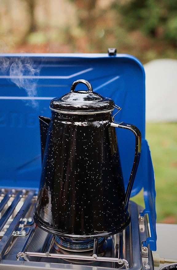 Stansport Enamel Coffee Pot - Image 5