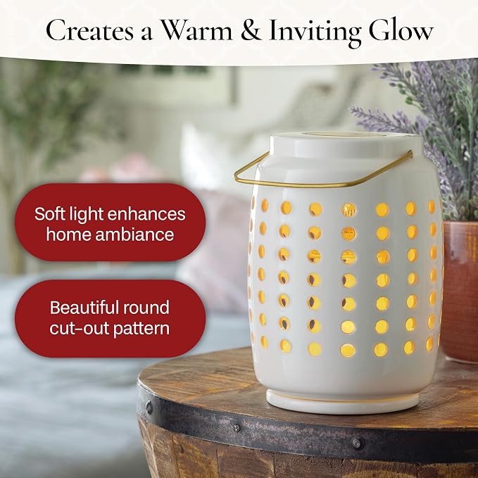 Candle Warmers Etc. Chelsea Lantern Canopy Illumination Warmer – Use - Image 4
