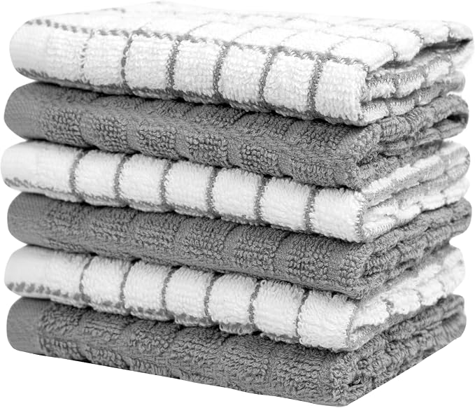 Bumble Dish Cloths | 12” x 12” | 100% Cotton Kitchen Towels | 405 GSM | Soft - Image 5
