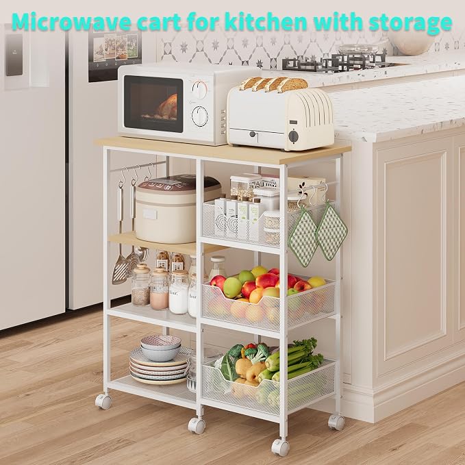 HapiRm Rolling Kitchen Carts - Image 3