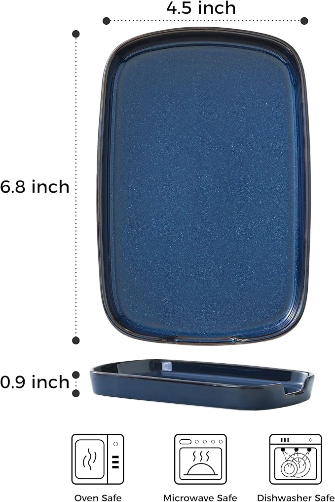 ABRUTY Spoon Rest for Stove Top, Ceramic Spoon Holder for Counter, Modern - Image 2