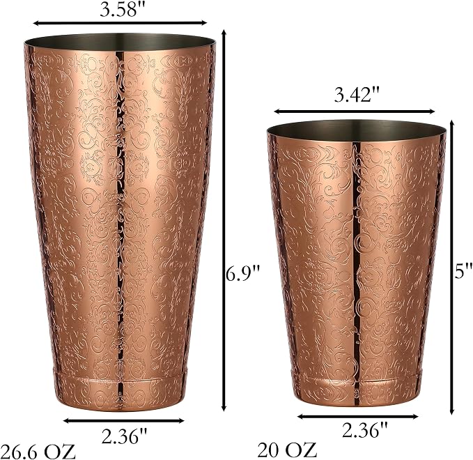 Stainless Steel Boston Shaker - Image 5
