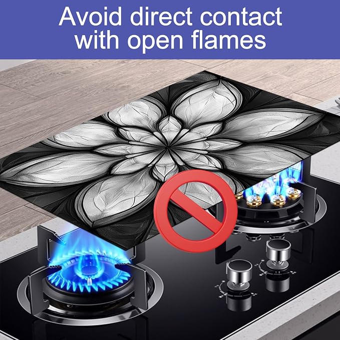 HOMETITUTE Stove Top Covers for Electric Stove 28x20 Inch Countertop Protector - Image 7