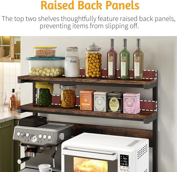 METYERRY Adjustable Bakers Rack - Image 6