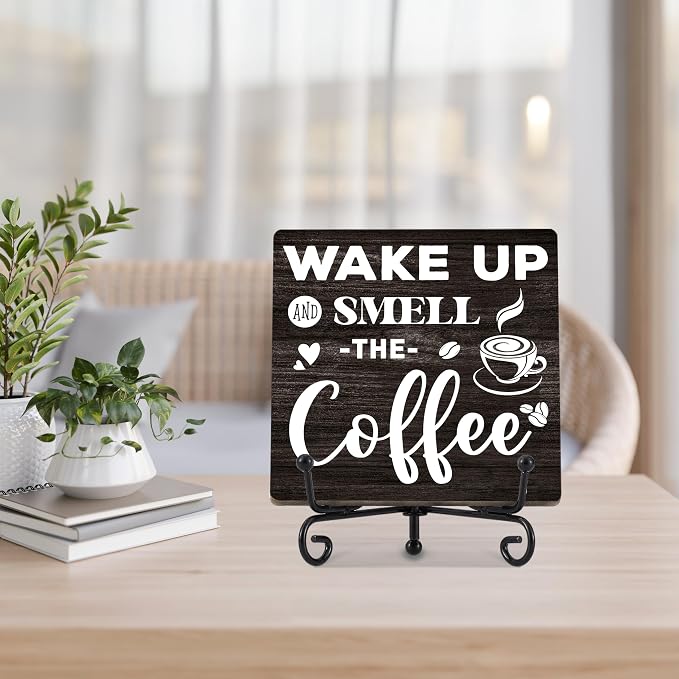 Coffee Bar Sign，Cafes Bar Decor Accessories, Cafe Station Essentials, Kitchen - Image 5