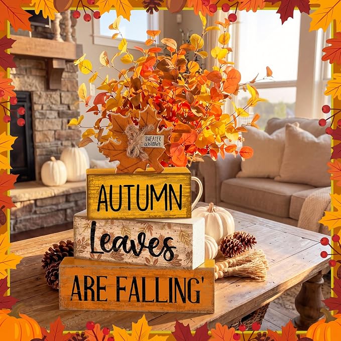 Lineshading 4 Pcs Fall Decoration - Image 7