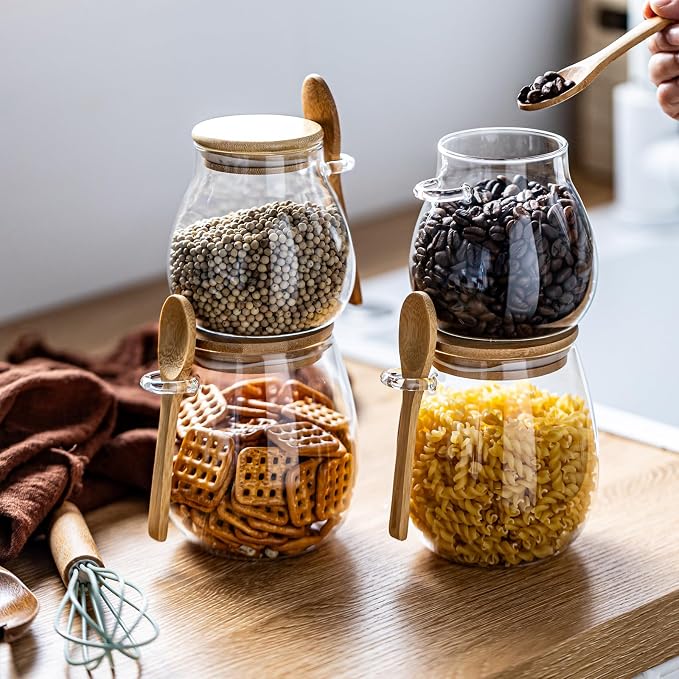 Airtight Glass Food Storage Jars - Image 6