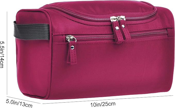 Vercord Mens Toiletry Bag Wash Travel Small Shaving Dop Kit Shower Bathroom - Image 3