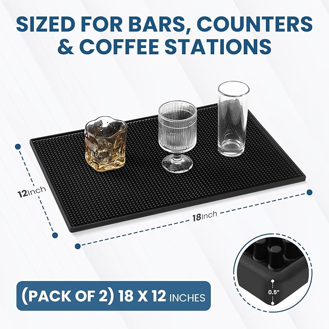 Axieso Bar Mats 18" x 12" - Image 6