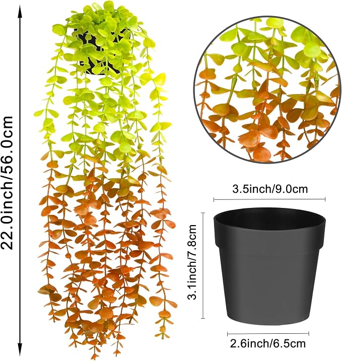 Palonu Artificial Hanging Plants - Image 2