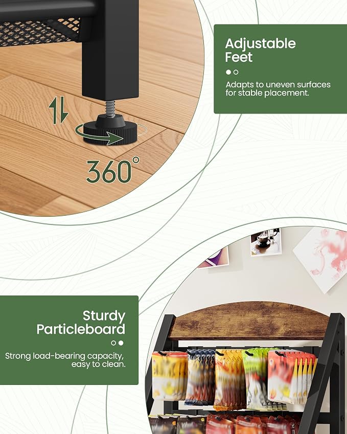 CHOEZON Snack Organizer for Countertop, Retail Display Stand - Image 6