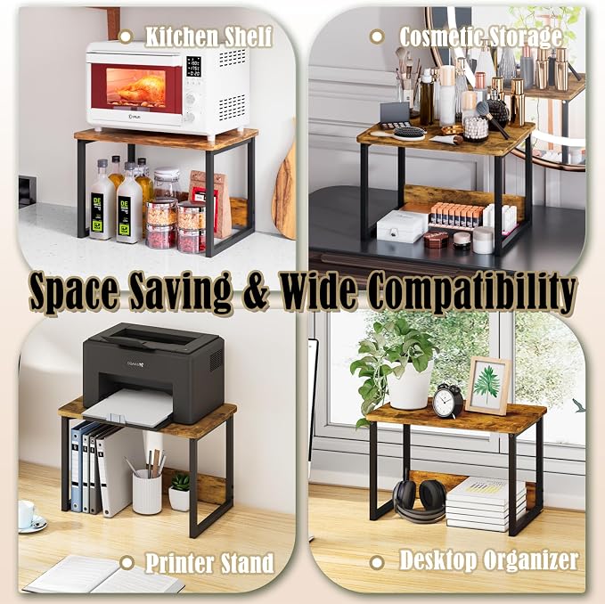 MARTY Kitchen Countertop Organizer Cabinet Shelf, 17x12.4 Large Spice Racks - Image 7