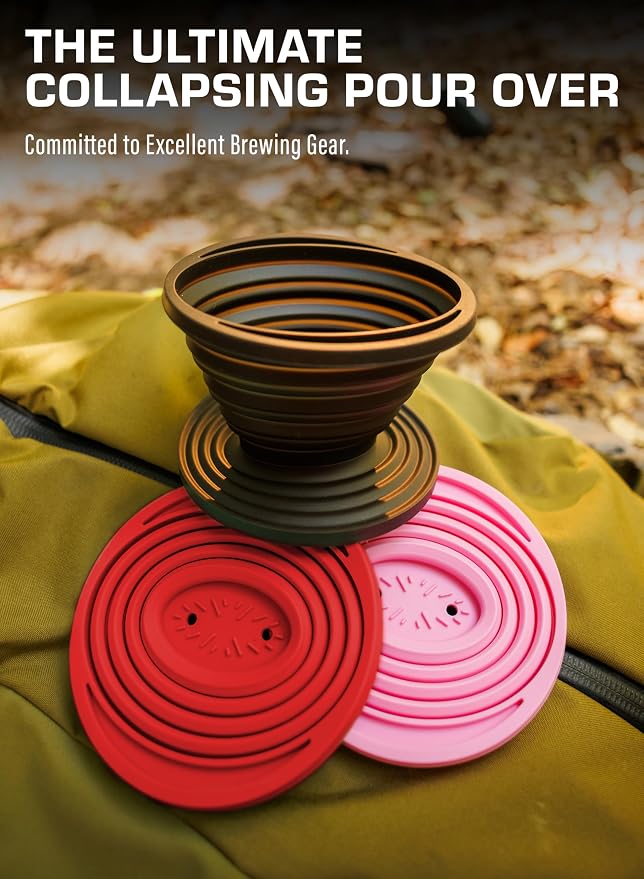 COLETTI Sierra Camping Pour Over Coffee Dripper — Collapsible Pour Over Coffee - Image 7