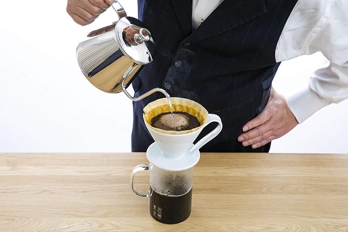 CAFEC Abaca+ 100-Pack Cone-shaped V60 02 1 to 4 Cup Disposable Pour-Over Drip - Image 3
