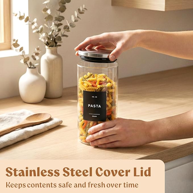 EDELHAUS Glass Storage Containers - Image 6