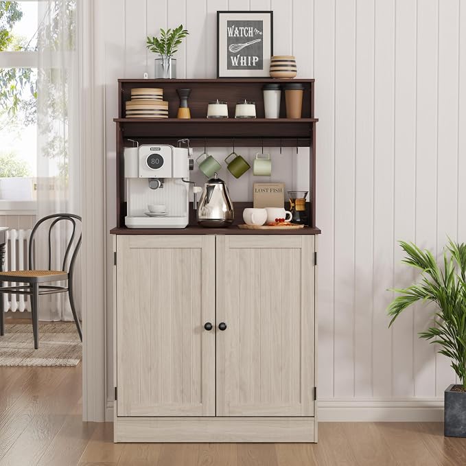 MHOM Farmhouse Bar Cabinet - Image 3