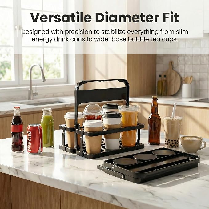 6 Cup Drink Carrier for Delivery - Image 7